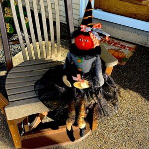 HALLOWEEN PUMPKIN WITCH